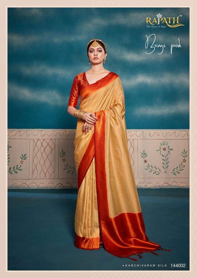 Kasturi By Rajpath Color Set Party Wear Sarees Catalog